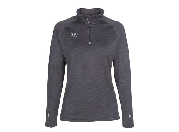 UMBRO Core Sports Fleece W Mørk grå 42 Varm treningsoverdel til dame 